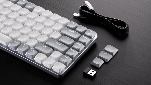 SATECHI SM1 75% Klawiatura Mechaniczna Bluetooth, US QWERTY